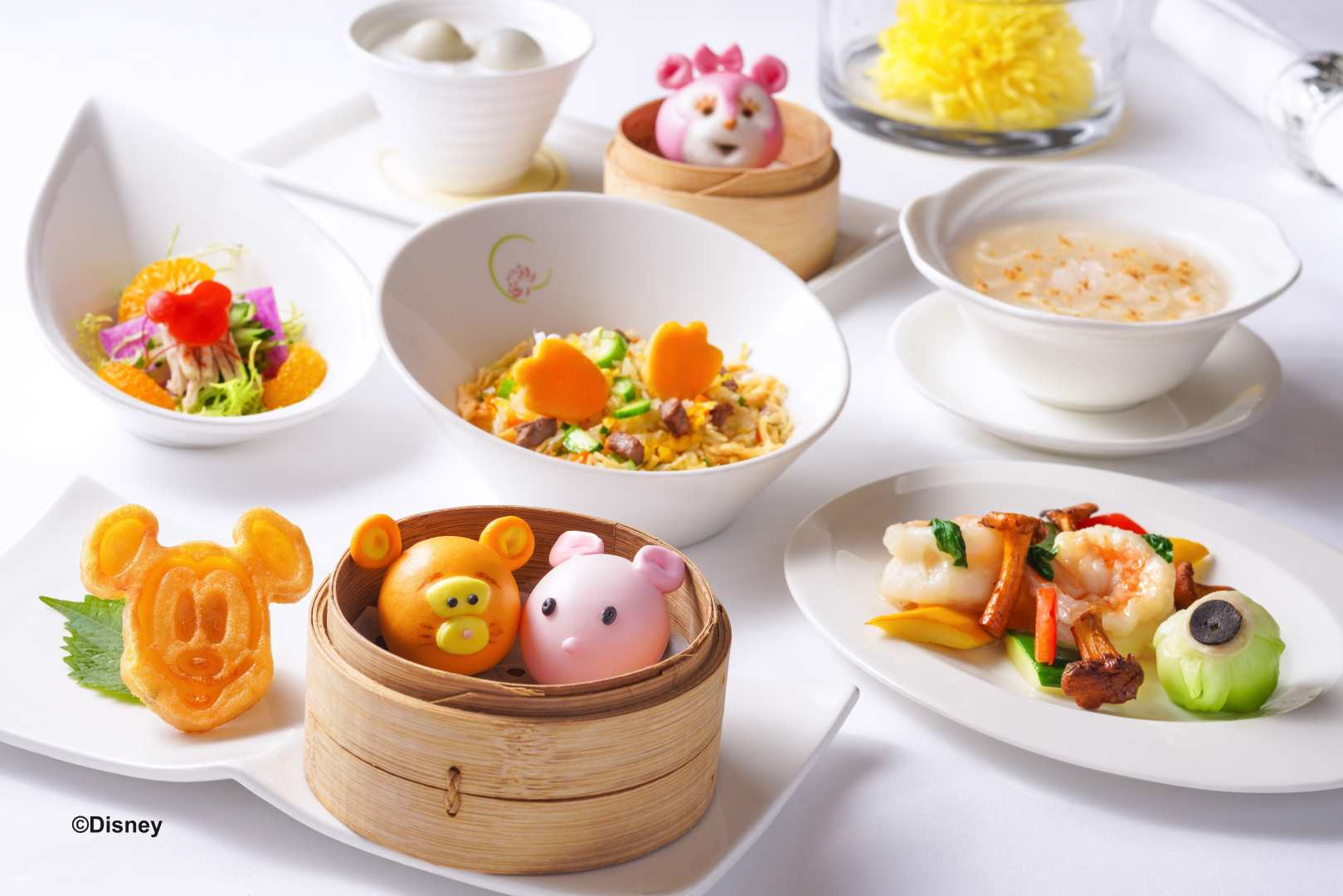 [Hong Kong Disneyland Hotel] Crystal Lotus Disney Friends Dim Sum Lunch Set - Photo 1 of 5